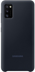 Silicone Cover для Samsung A41 (черный)